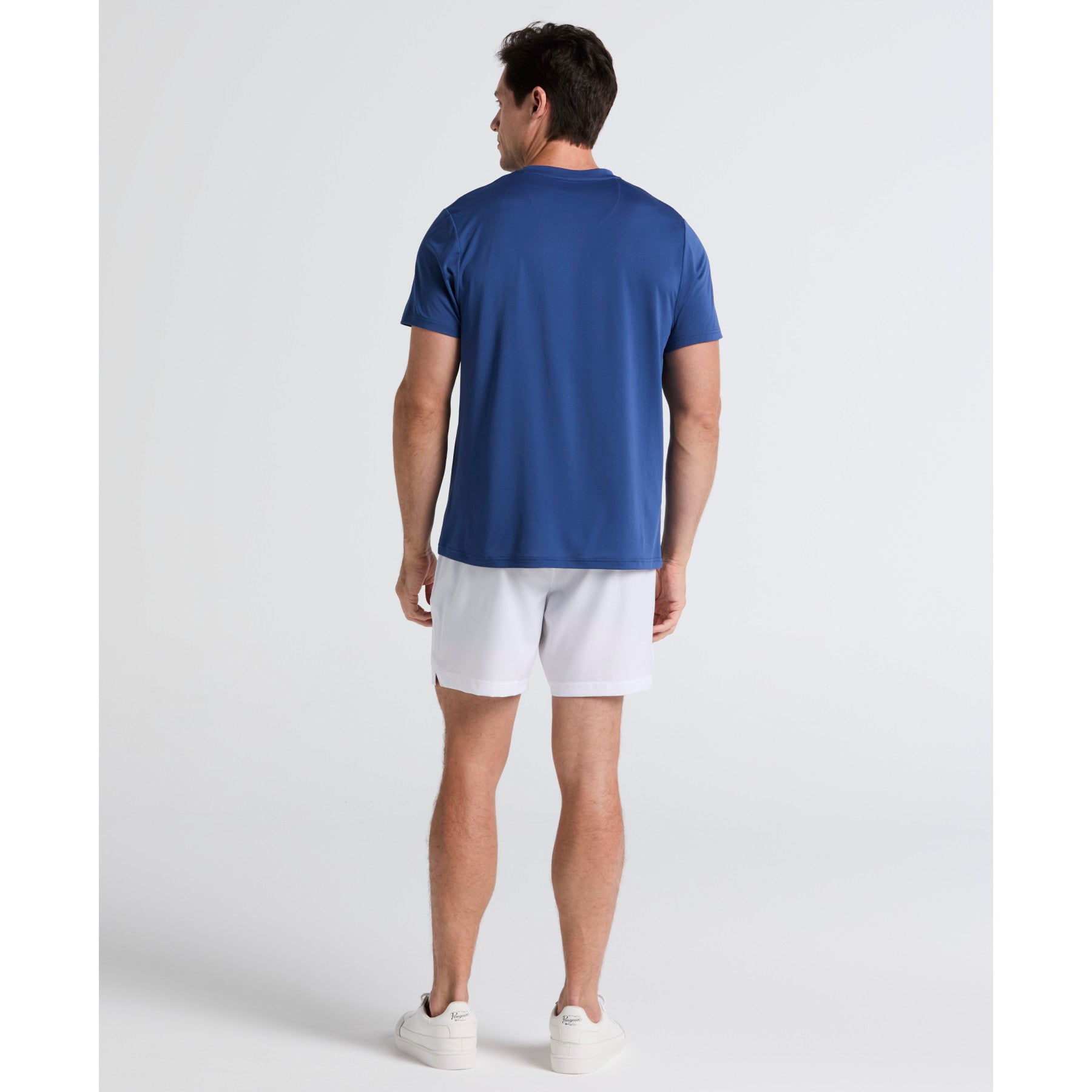 Original Penguin Performance Heritage Blocked 7" Tennis Shorts In Bright White(Performance Heritage Blocked 7 Tennis Shorts White O1bsf006gg 118)
