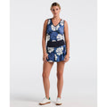 Original Penguin Women's Fuji Floral Tennis Skort In Black Iris(Womens Fuji Floral Tennis Skort Blue O1kbff17gg 417)