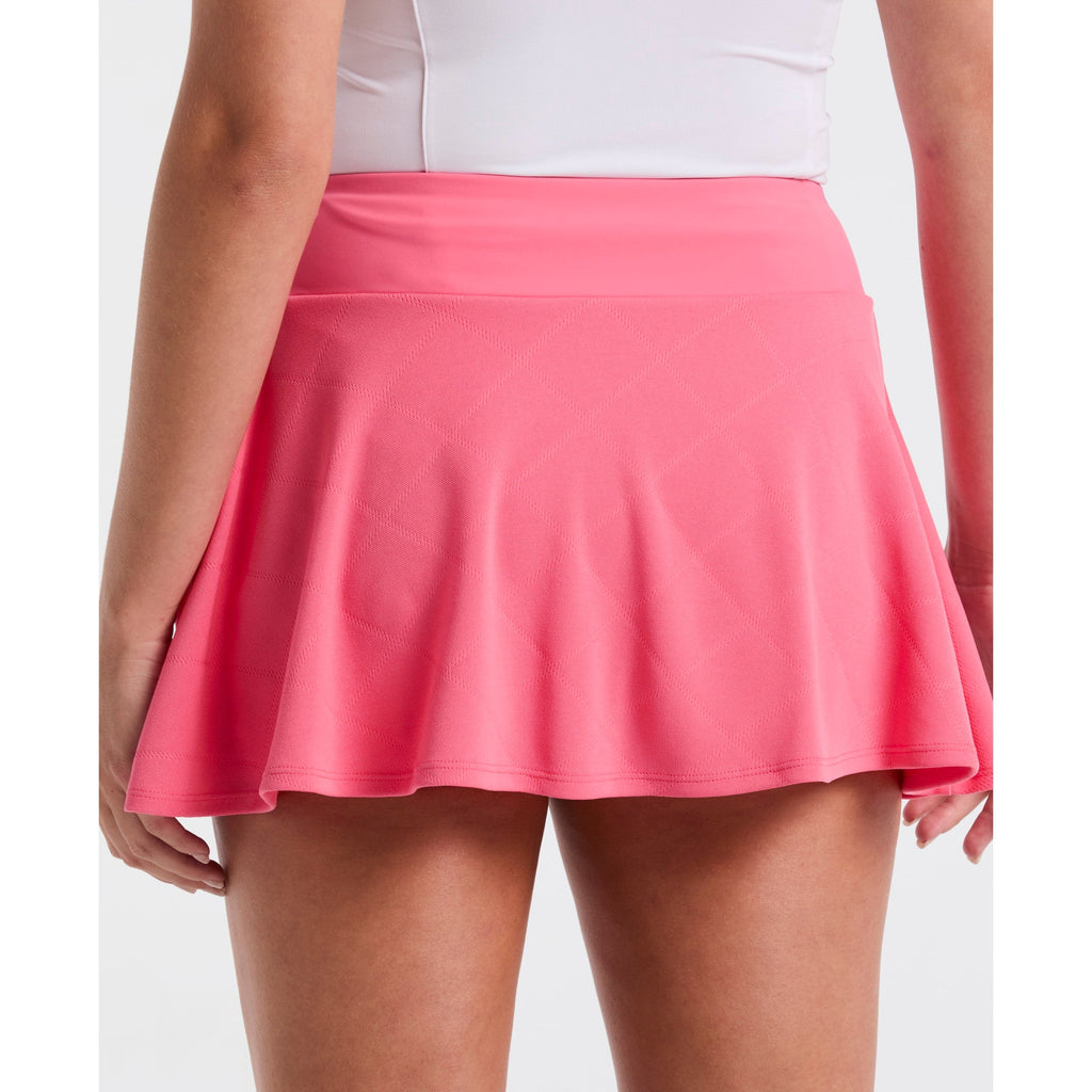 Original Penguin Women's Jacquard Tennis Skort In Camellia Rose(Womens Jacquard Tennis Skort Pink O1kbff22gg 660)