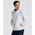 Original Penguin 1/4 Zip Tennis Jacket In Bright White(14 Zip Tennis Jacket White O1wsf002gg 118)