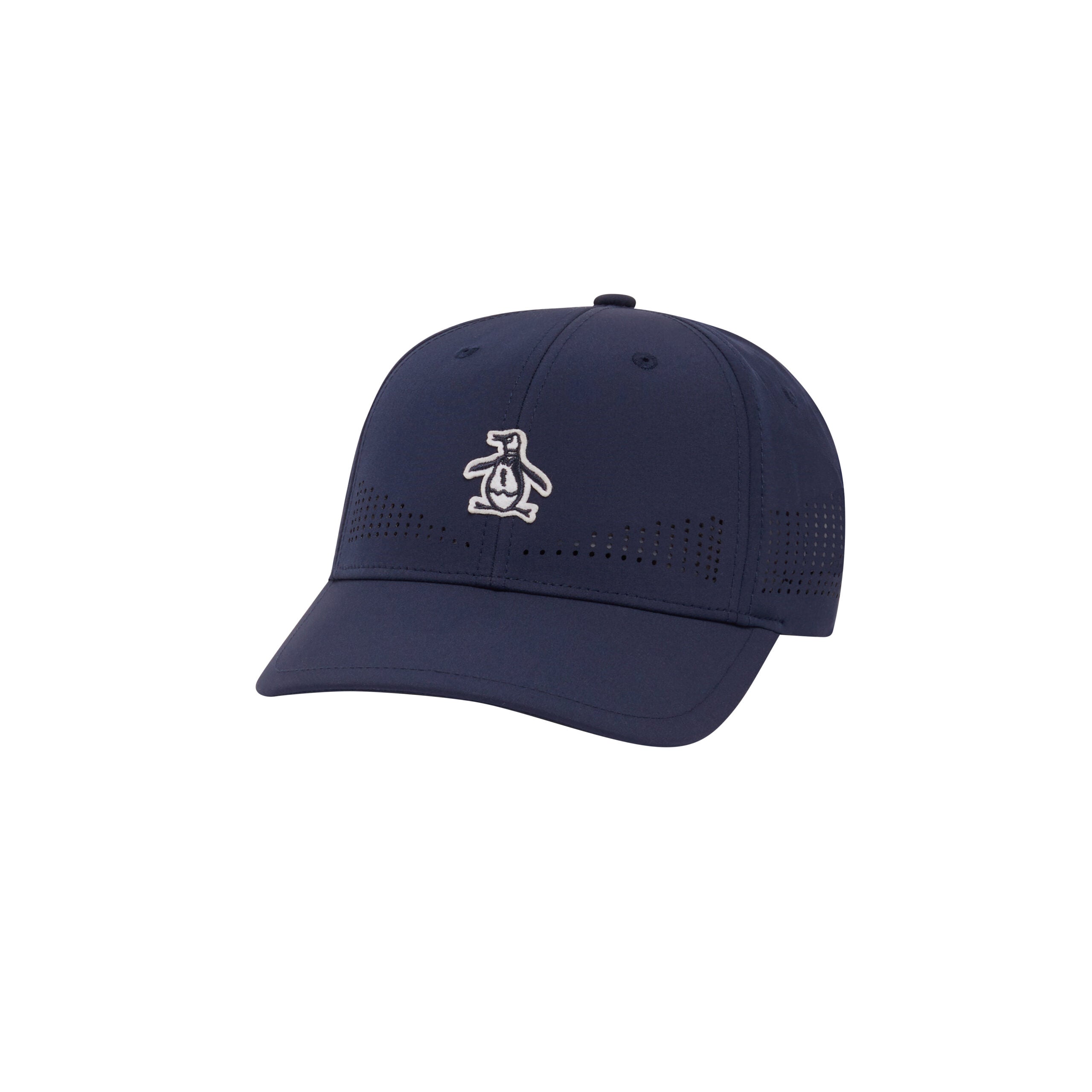 Original Penguin Women's Country Club Perforated Golf Cap In Black Iris(Womens Country Club Perforated Golf Cap Blue Ogasf092gg 417)