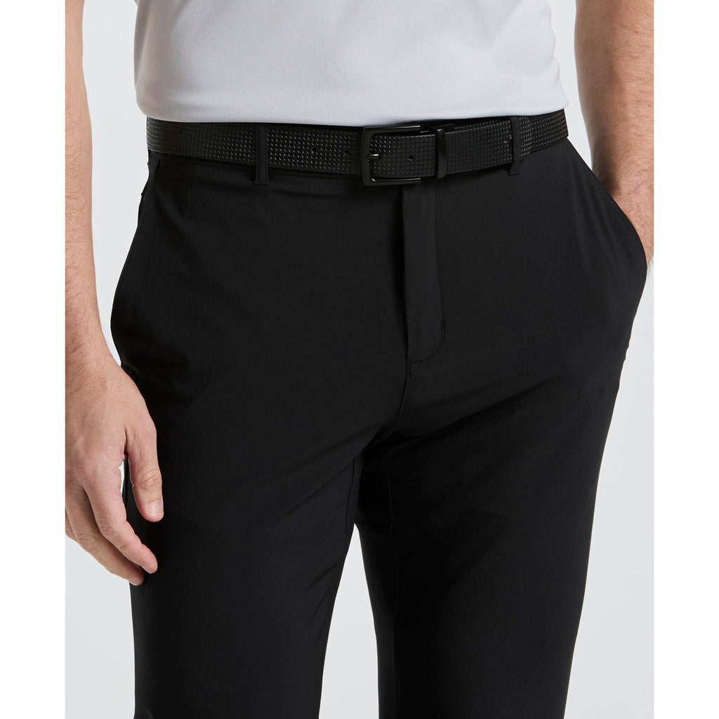 Original Penguin Flat Front Golf Jogger In Caviar(Flat Front Golf Jogger Black Ogbse076gg 001)