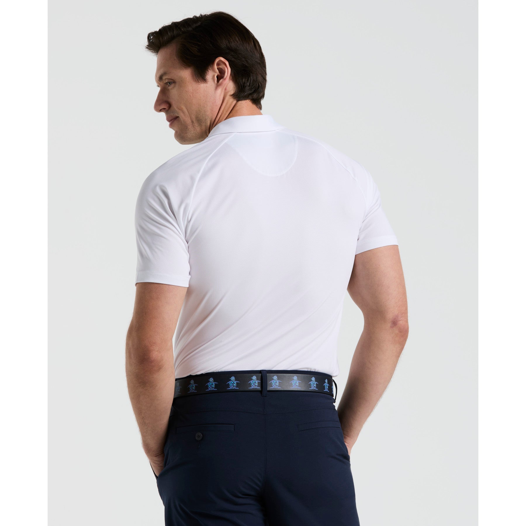 Original Penguin Legacy Performance Tennis Polo Shirt In Bright White(Legacy Gussett Tennis Polo White Ogksc0g4gg 118)