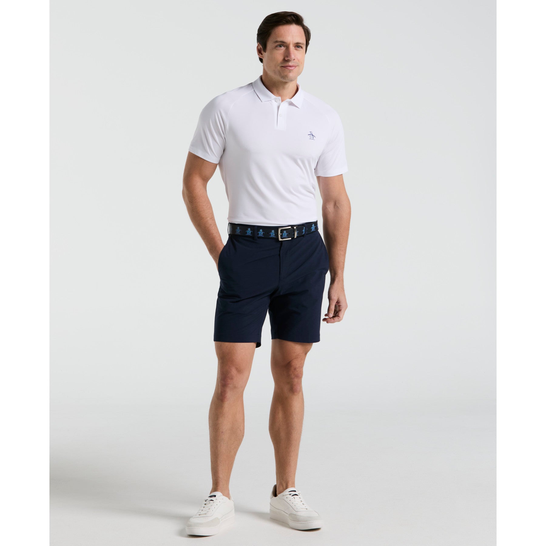 Original Penguin Legacy Performance Tennis Polo Shirt In Bright White(Legacy Gussett Tennis Polo White Ogksc0g4gg 118)