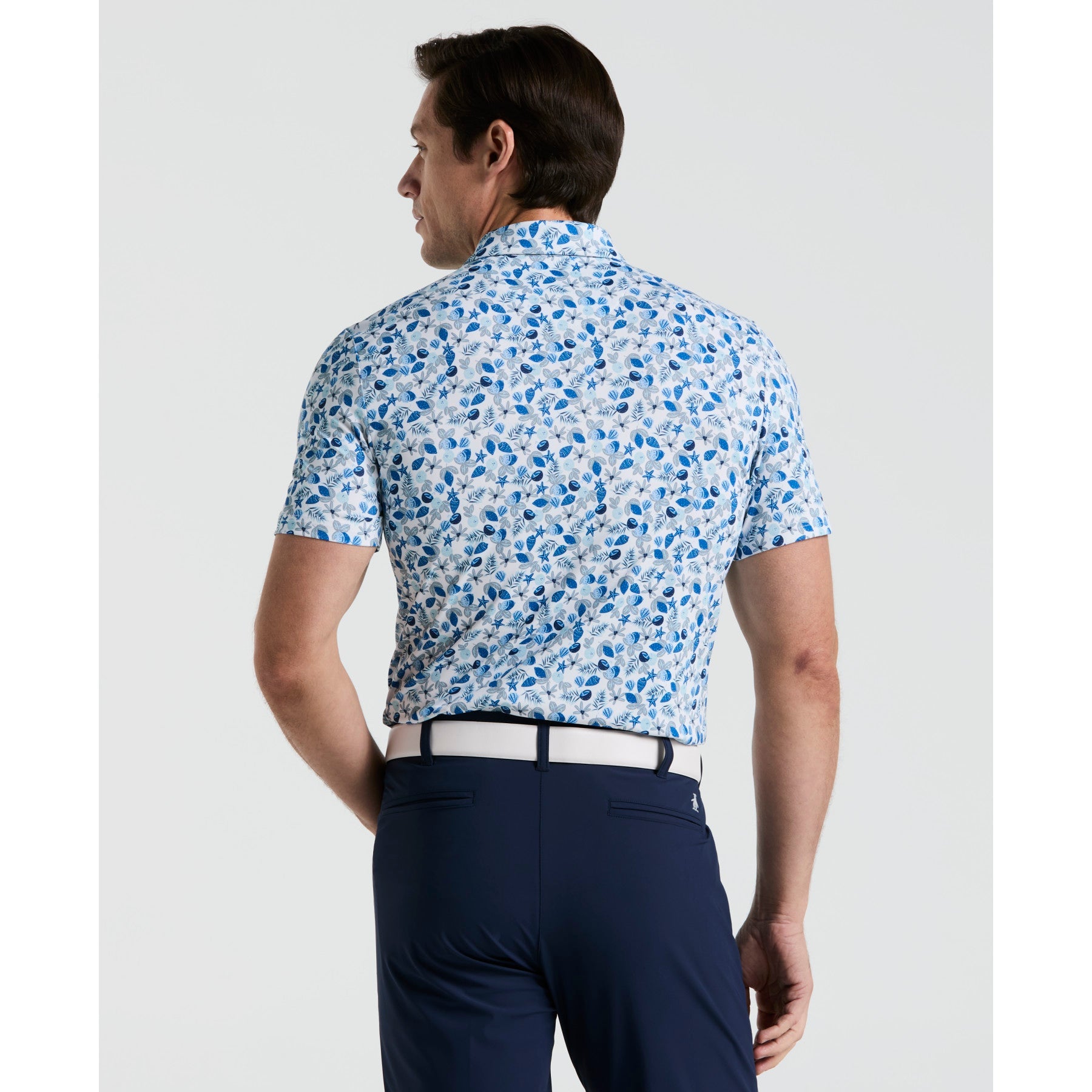 Original Penguin Pete's Coconut Caddy Golf Polo Shirt In Bright White(Petes Coconut Caddy Golf Polo Shirt White Ogksf022gg 118)