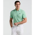 Original Penguin All Over Micro Abstract Printed Golf Polo Shirt In Sprucestone(All Over Micro Abstract Printed Golf Polo Shirt Green Ogksf025gg 338)