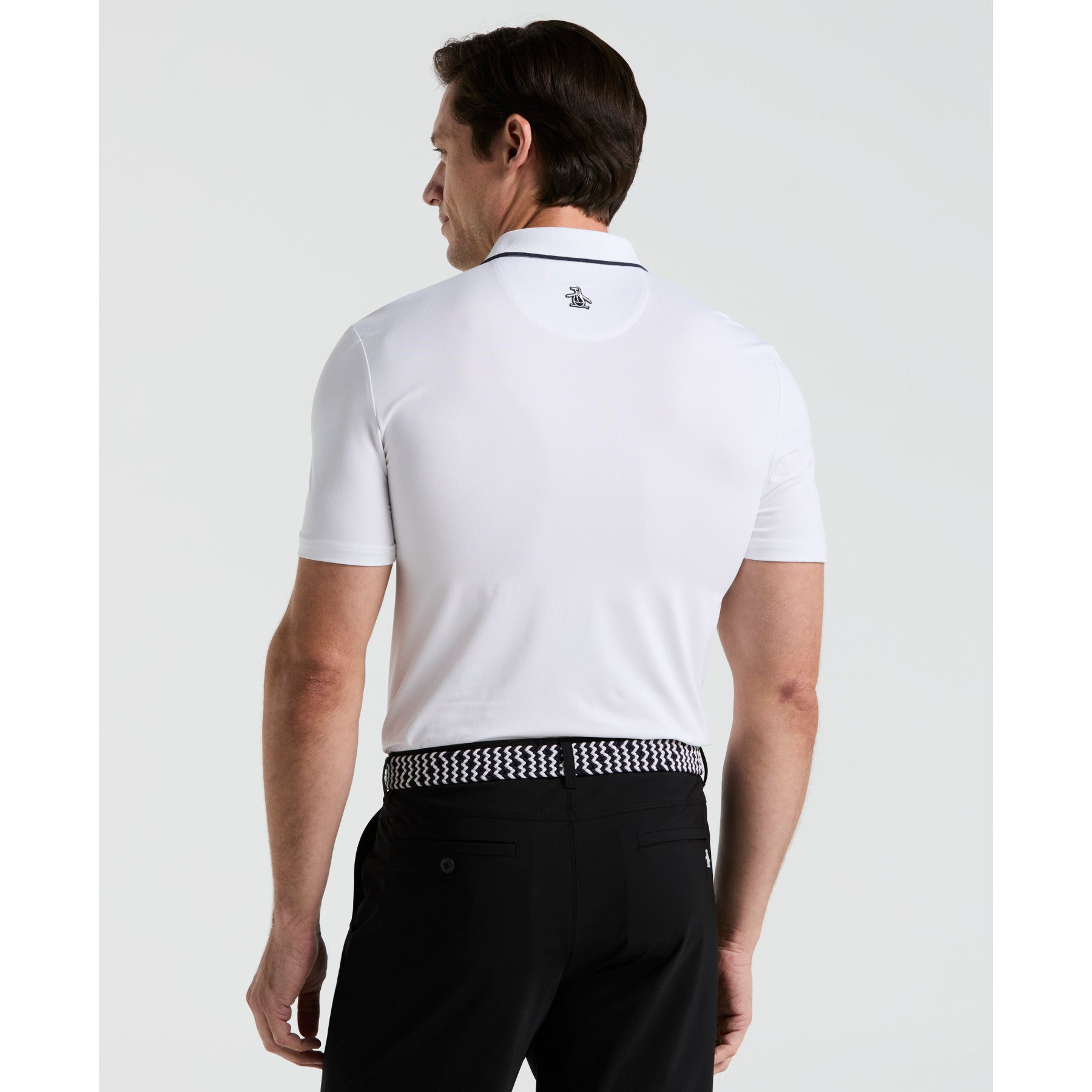Original Penguin The Caddy Golf Polo Shirt In Bright White(The Caddy Golf Polo Shirt White Ogksf042gg 118)