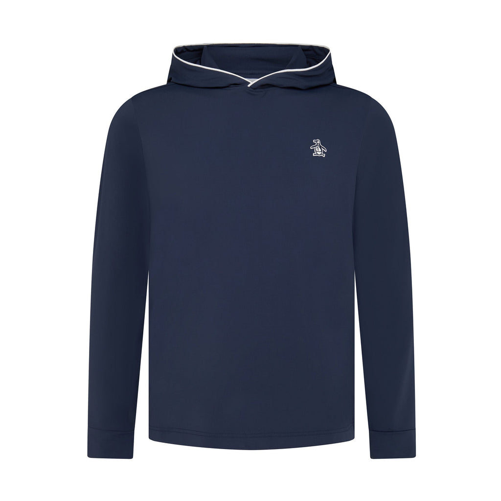 Original Penguin Performance Earl Golf Hoodie In Black Iris(Performance Earl Golf Hoodie Blue Ogksf0b7gg 417)