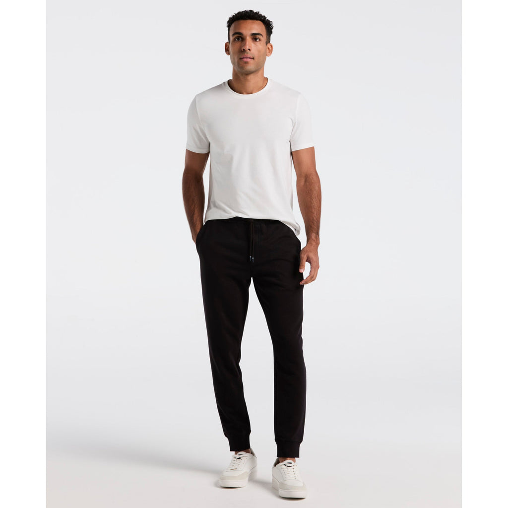 Original Penguin Sticker Pete Fleece Joggers In True Black(Sticker Pete Fleece Joggers Black Opbb0400gp 010)