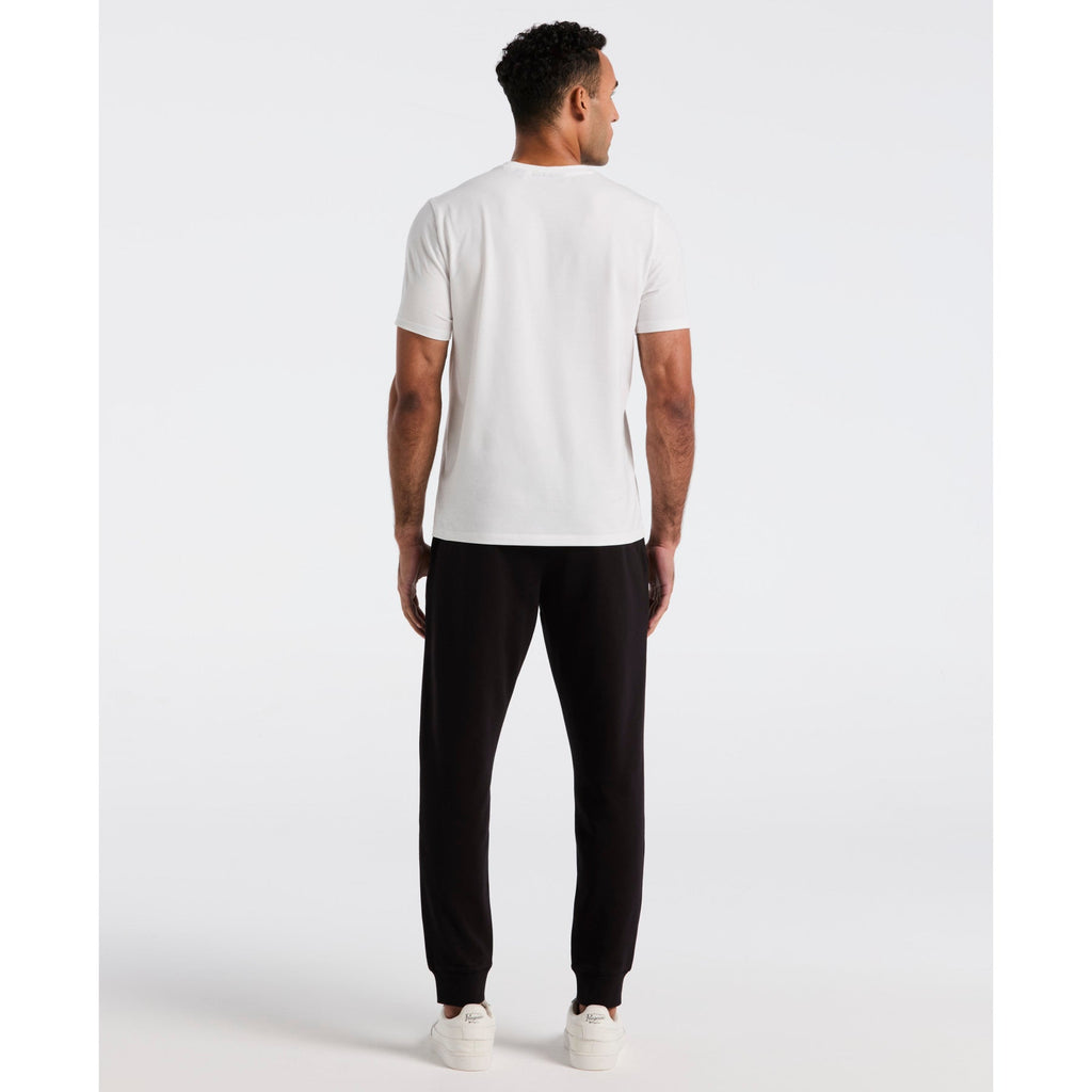 Original Penguin Sticker Pete Fleece Joggers In True Black(Sticker Pete Fleece Joggers Black Opbb0400gp 010)