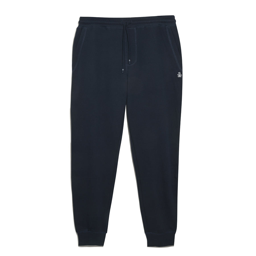 Original Penguin Sticker Pete Fleece Joggers In Dark Sapphire(Sticker Pete Fleece Joggers Blue Opbb0400gp 413)