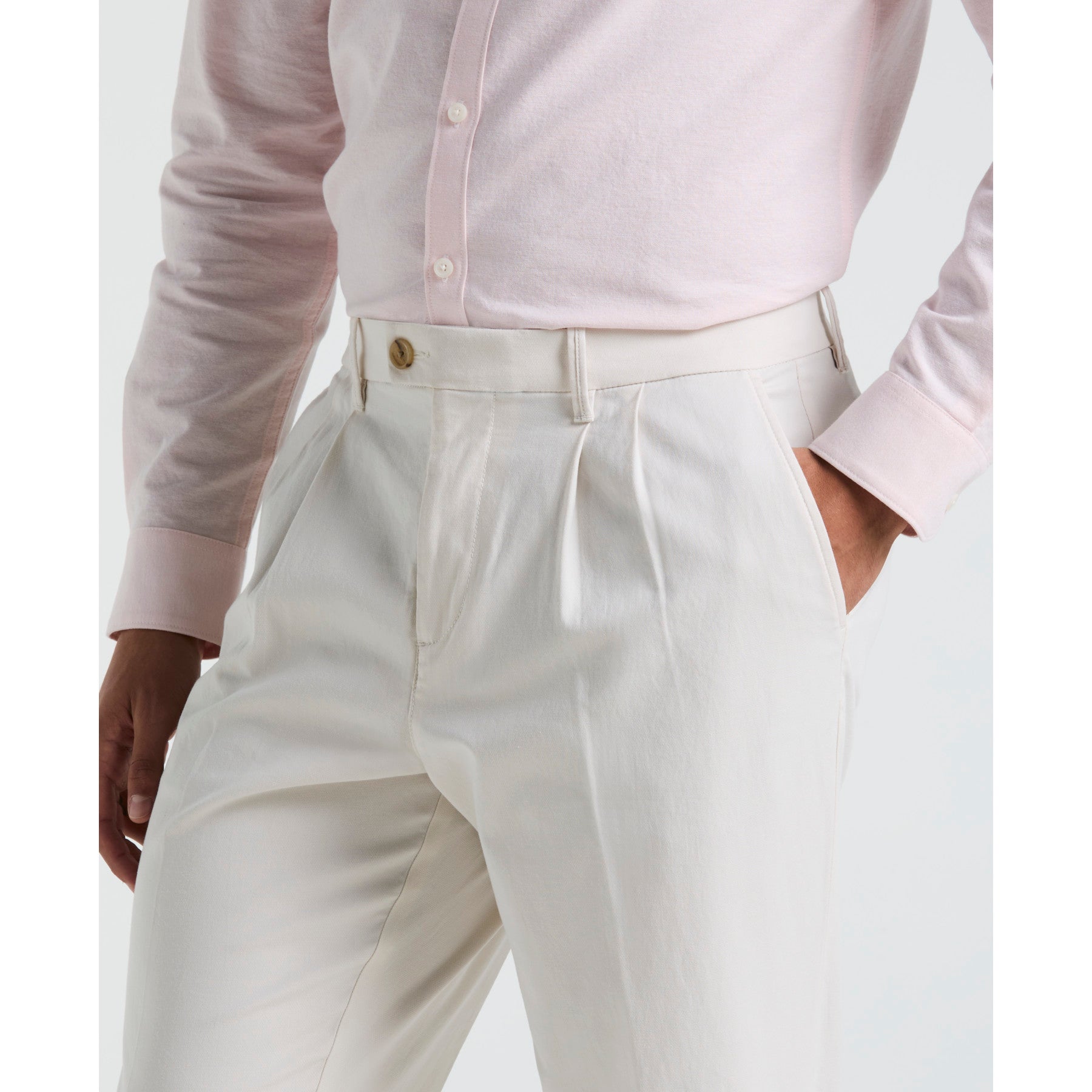 Original Penguin Pleated Chinos In Birch(Pleated Chinos Beige Opbs2501gp 252)
