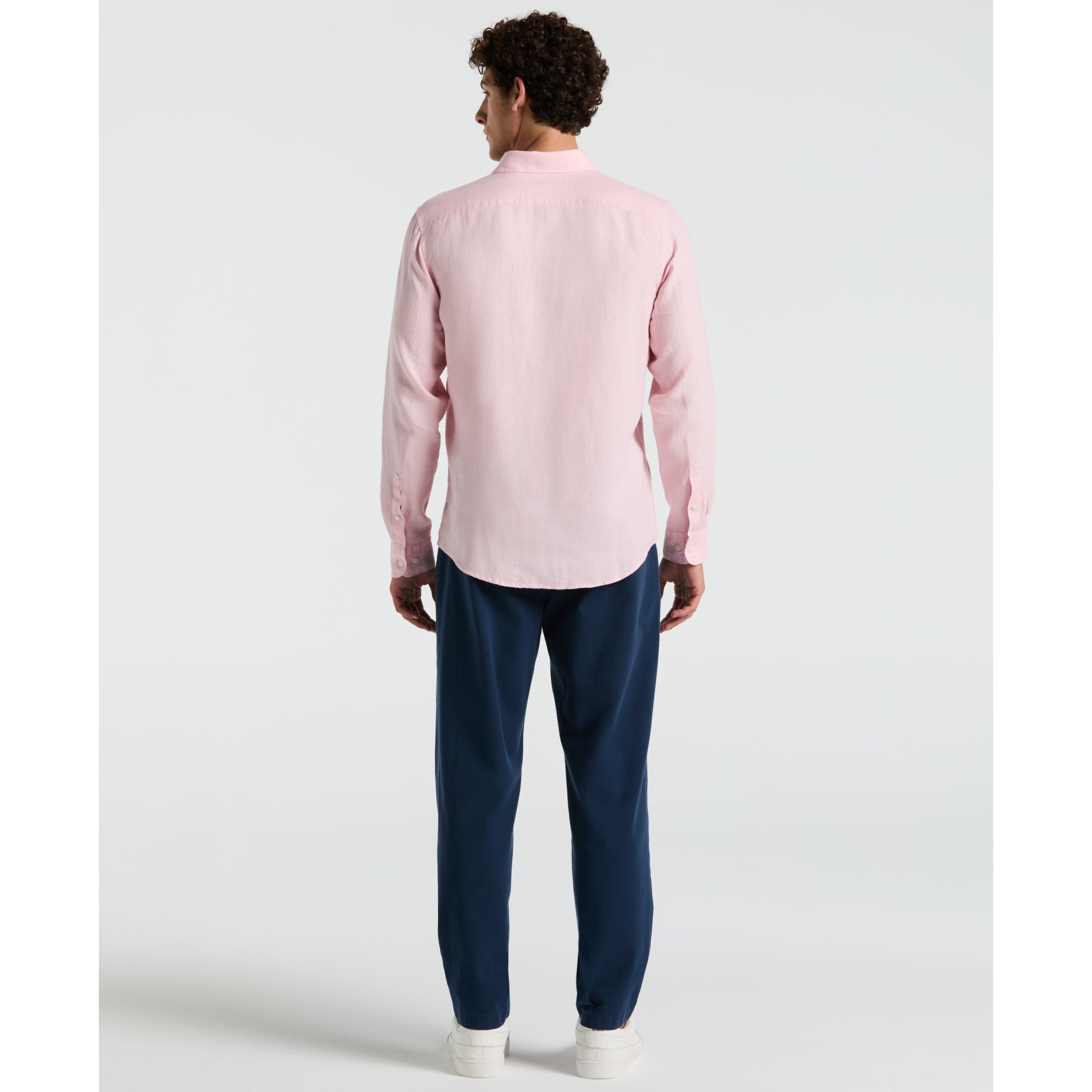 Original Penguin Pleated Chinos In Dark Sapphire(Pleated Chino Pant Blue Opbs2501gp 413)