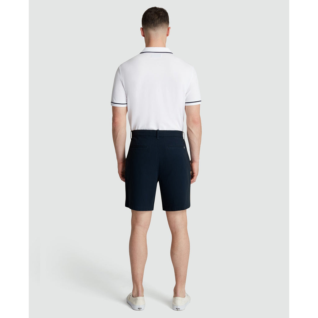 Original Penguin 7" Pleated Shorts In Dark Sapphire(7 Pleated Shorts Blue Ophs2500gp 413)