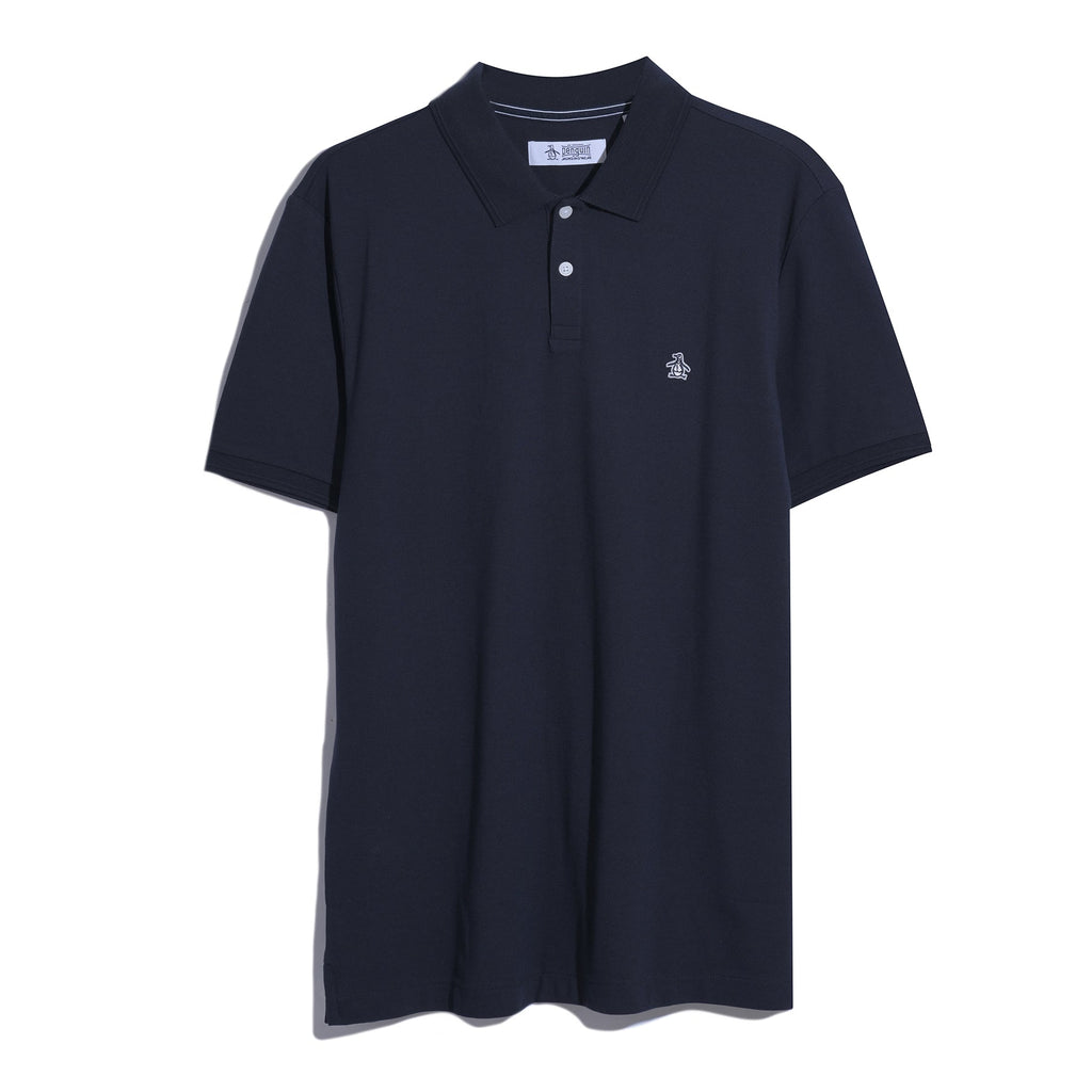 Original Penguin Daddy Pique Polo Shirt In Dark Sapphire(Daddy Pique Polo Blue Opkb0015gp 413)