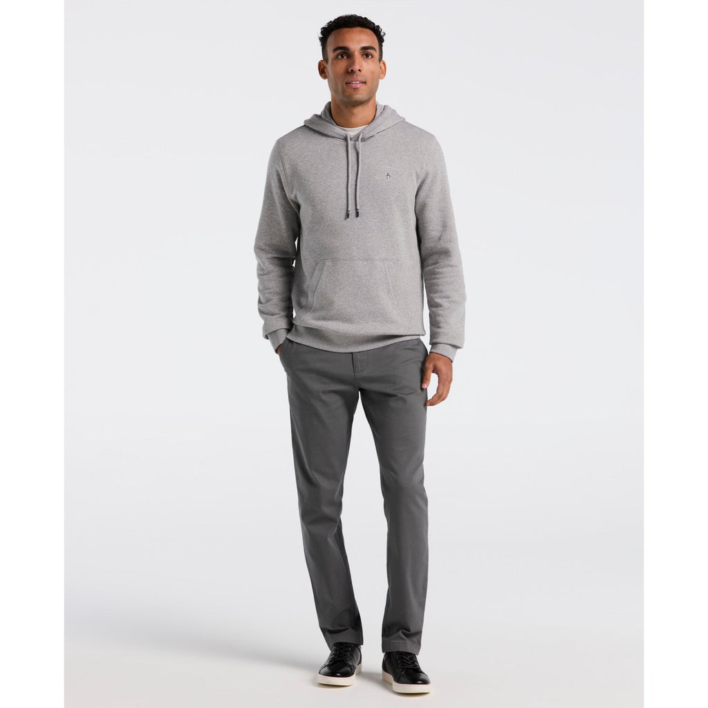 Original Penguin Sticker Pete Hoodie In Rain Heather(Sticker Pete Hoodie Grey Opkb0040gp 080)
