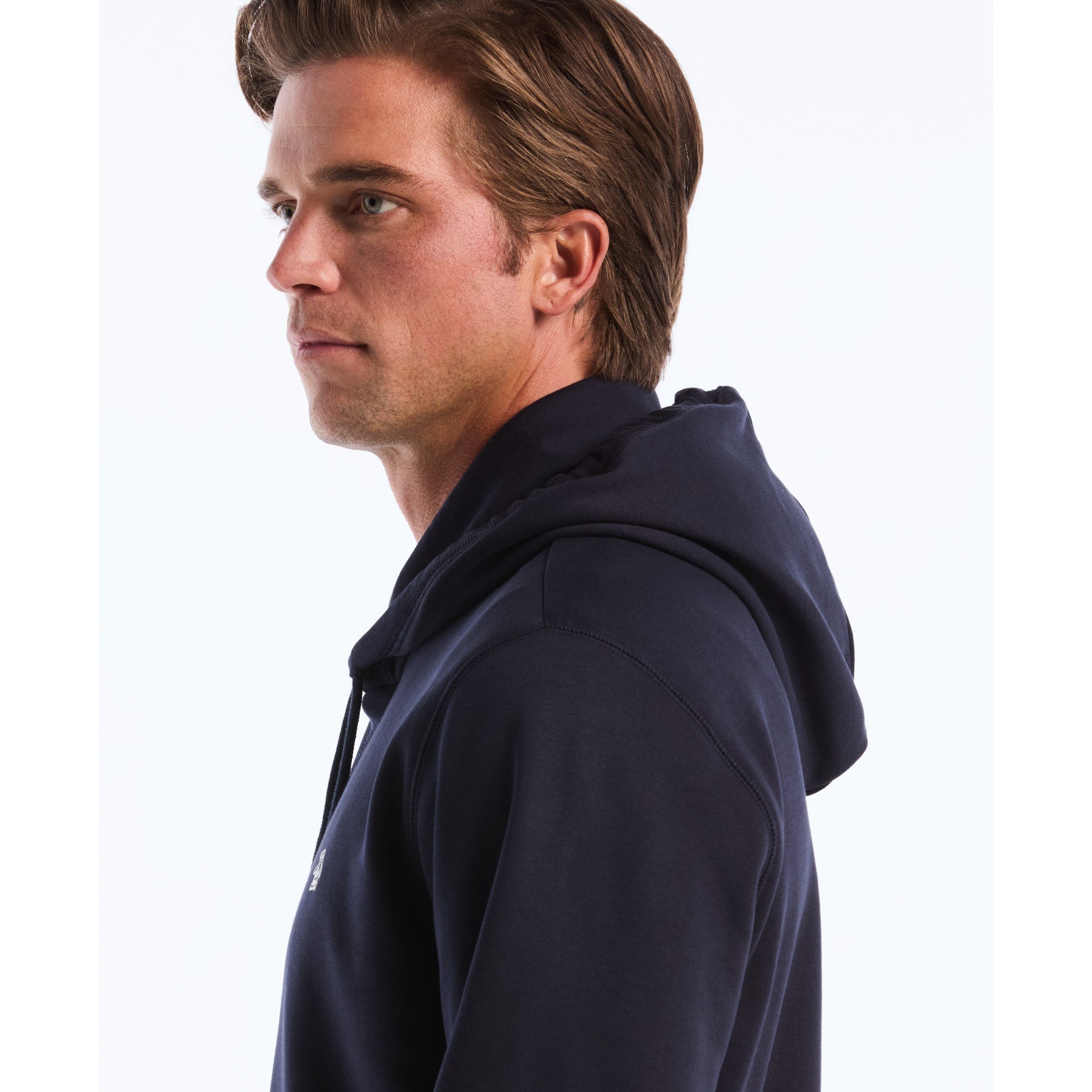 Original Penguin Sticker Pete Hoodie In Dark Sapphire(Sticker Pete Hoodie Blue Opkb0040gp 413)