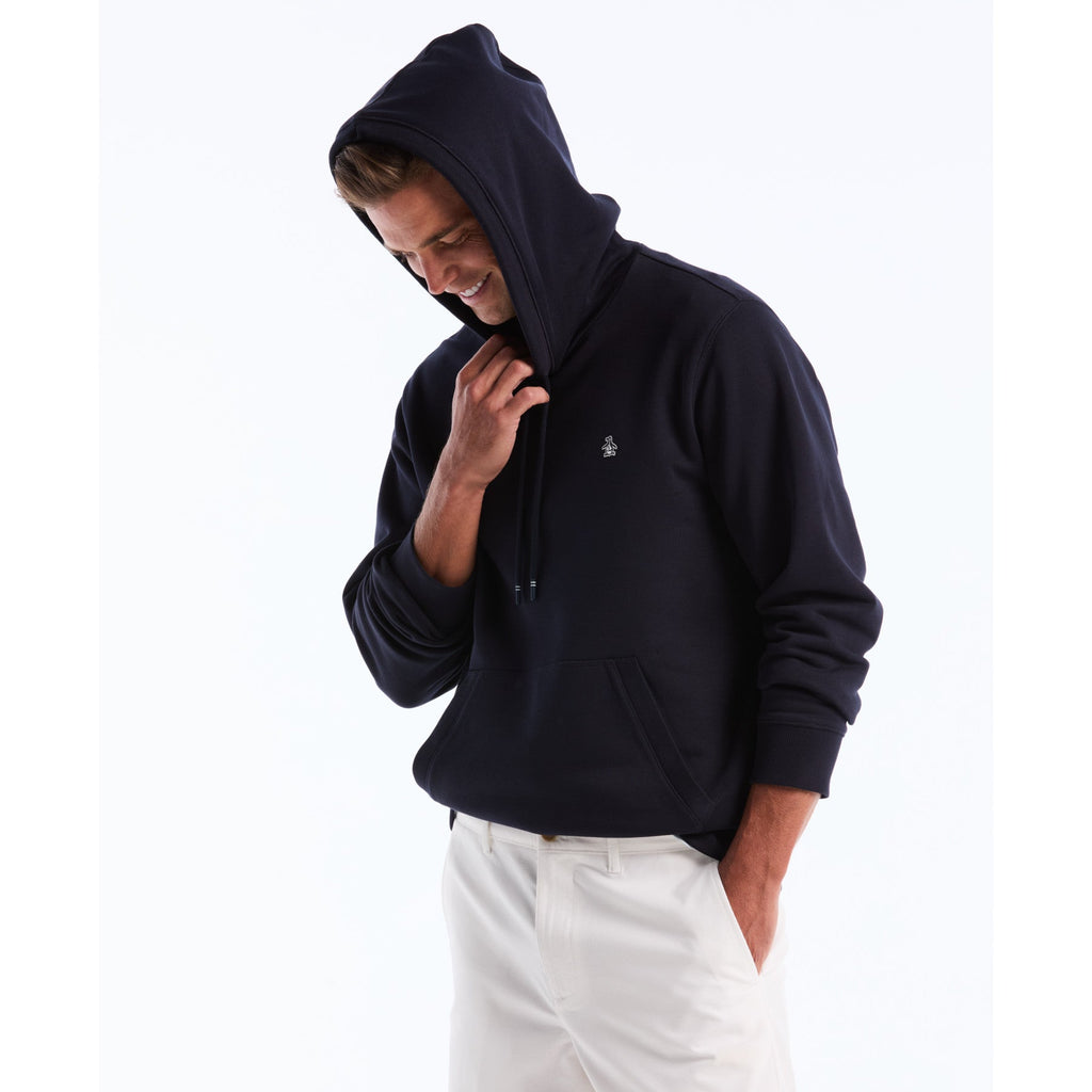 Original Penguin Sticker Pete Hoodie In Dark Sapphire(Sticker Pete Hoodie Blue Opkb0040gp 413)