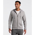 Original Penguin Sticker Pete Full Zip Hoodie In Rain Heather(Sticker Pete Full Zip Hoodie Grey Opkb0400gp 080)