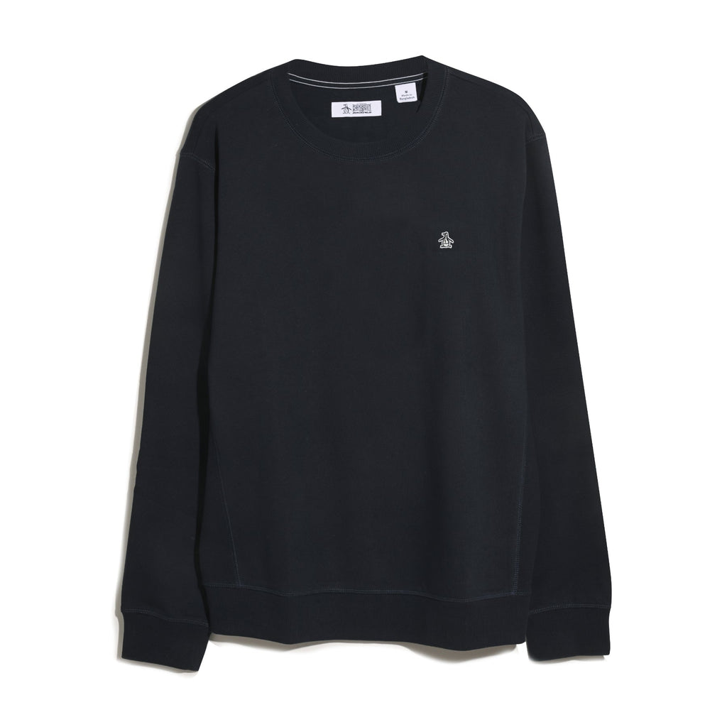 Original Penguin Sticker Pete Sweatshirt In Dark Sapphire(Sticker Pete Sweatshirt Blue Opkb0404gp 413)