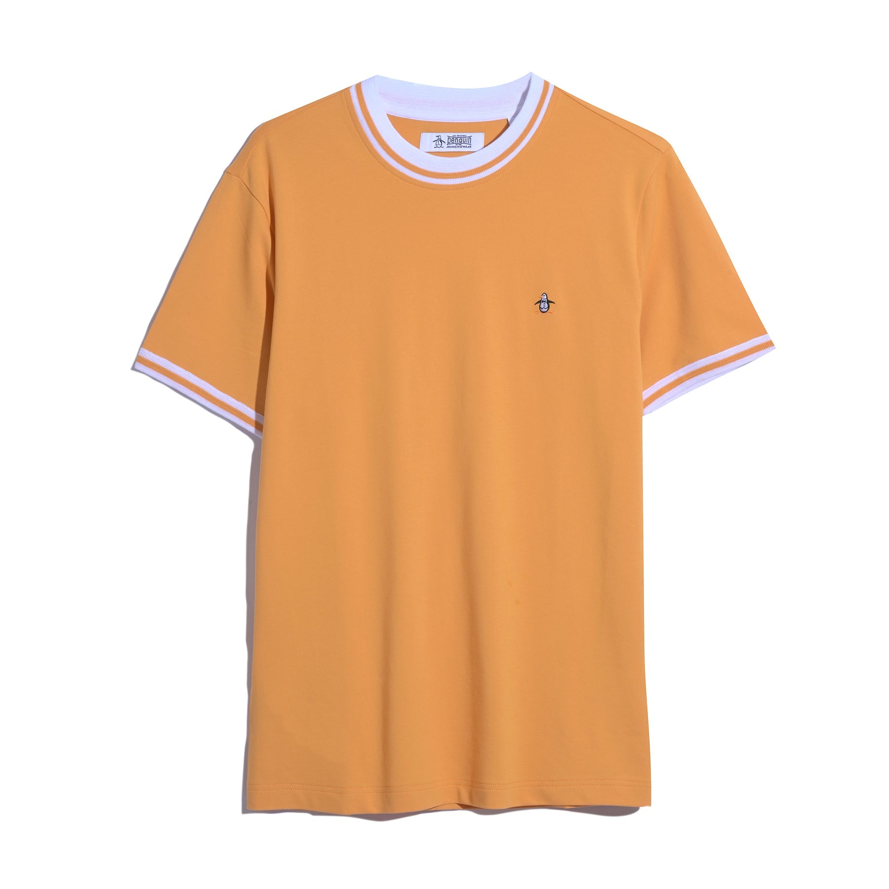 Original Penguin Icons Pique T-Shirt In Butterscotch(Icons Pique T Shirt Yellow Opkm3503gp 752)