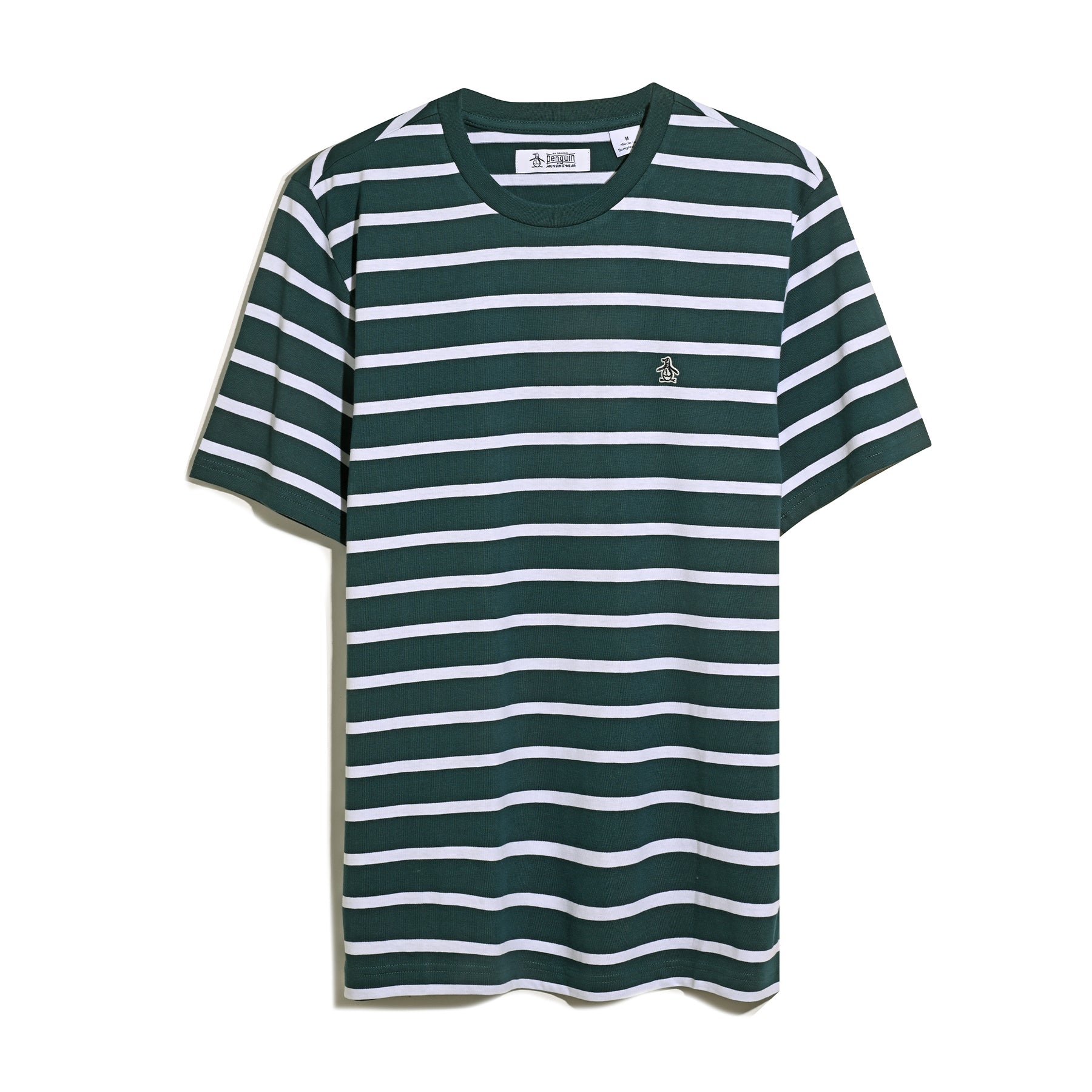 Original Penguin Breton Striped T-Shirt In Reflecting Pond(Breton Striped T Shirt Blue Opks3720gp 470)