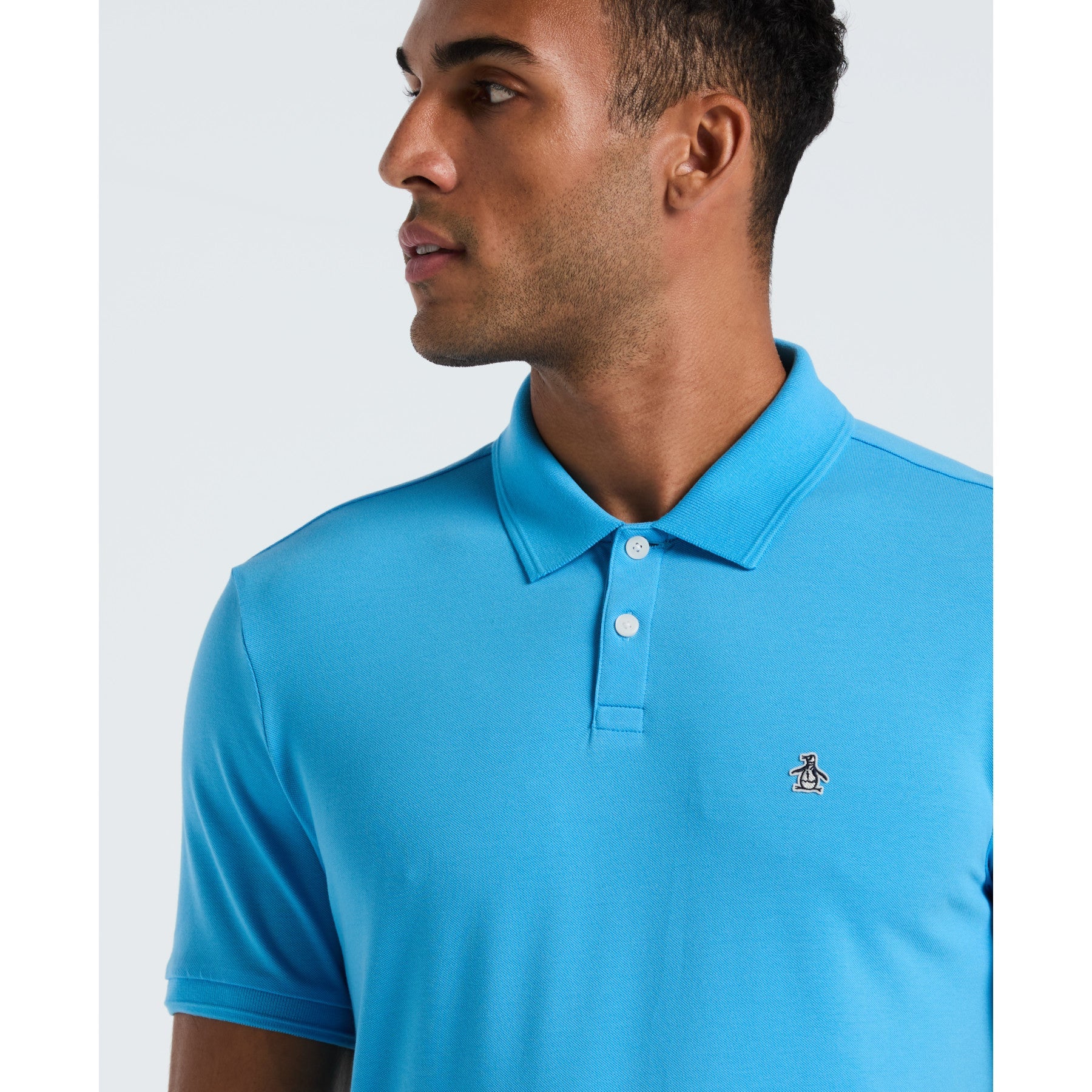 Original Penguin Daddy Pique Polo Shirt In Bonnie Blue(Daddy Pique Polo Shirt Blue Opksb015gp 456)