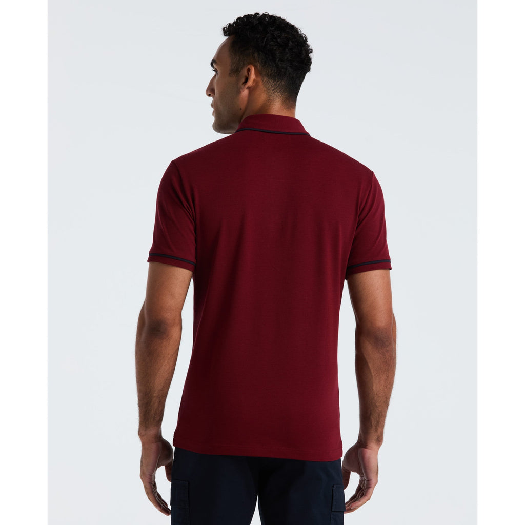Original Penguin Earl Pique Polo Shirt In Cabernet(Earl Pique Polo Shirt Red Opksb690gp 605)