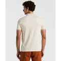 Original Penguin Pique Sticker Pete Tipped Polo Shirt In Birch(Pique Sticker Pete Tipped Polo Shirt Beige Opksb720gp 252)