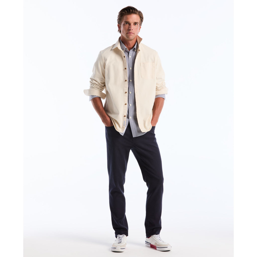 Original Penguin Gingham Shirt In Sargasso Sea(Gingham Shirt Blue Opwb0023gp 485)