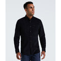 Original Penguin Corduroy Check Shirt In Dark Sapphire(Corduroy Check Shirt Blue Opwf2516gp 413)