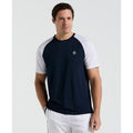 Original Penguin Blocked Performance Tennis T-Shirt In Black Iris(Blocked Performance Tennis T Shirt Blue O1ksf015gg 417)