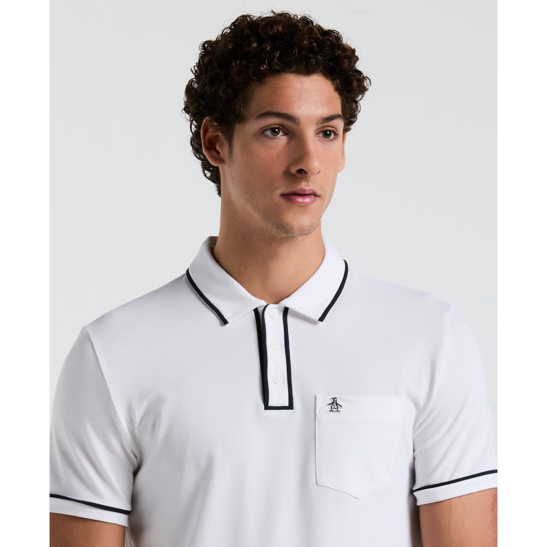 Original Penguin Earl Pique Polo Shirt In Bright White(Earl Pique Polo White Opkb0690gp 118)