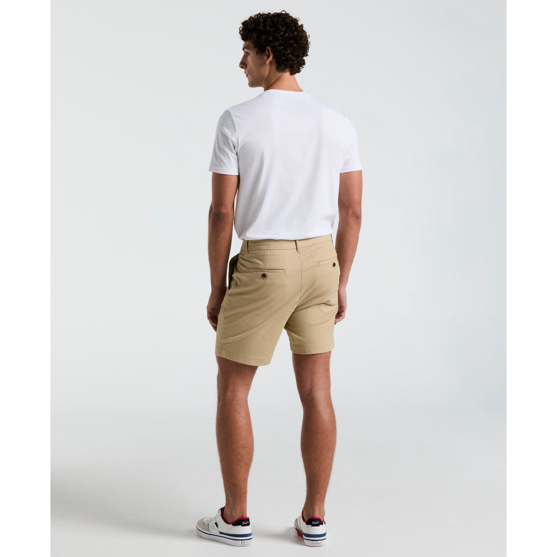 Original Penguin Chino Shorts In Travertine(Core Chino Short Beige Ophb0023gp 254)