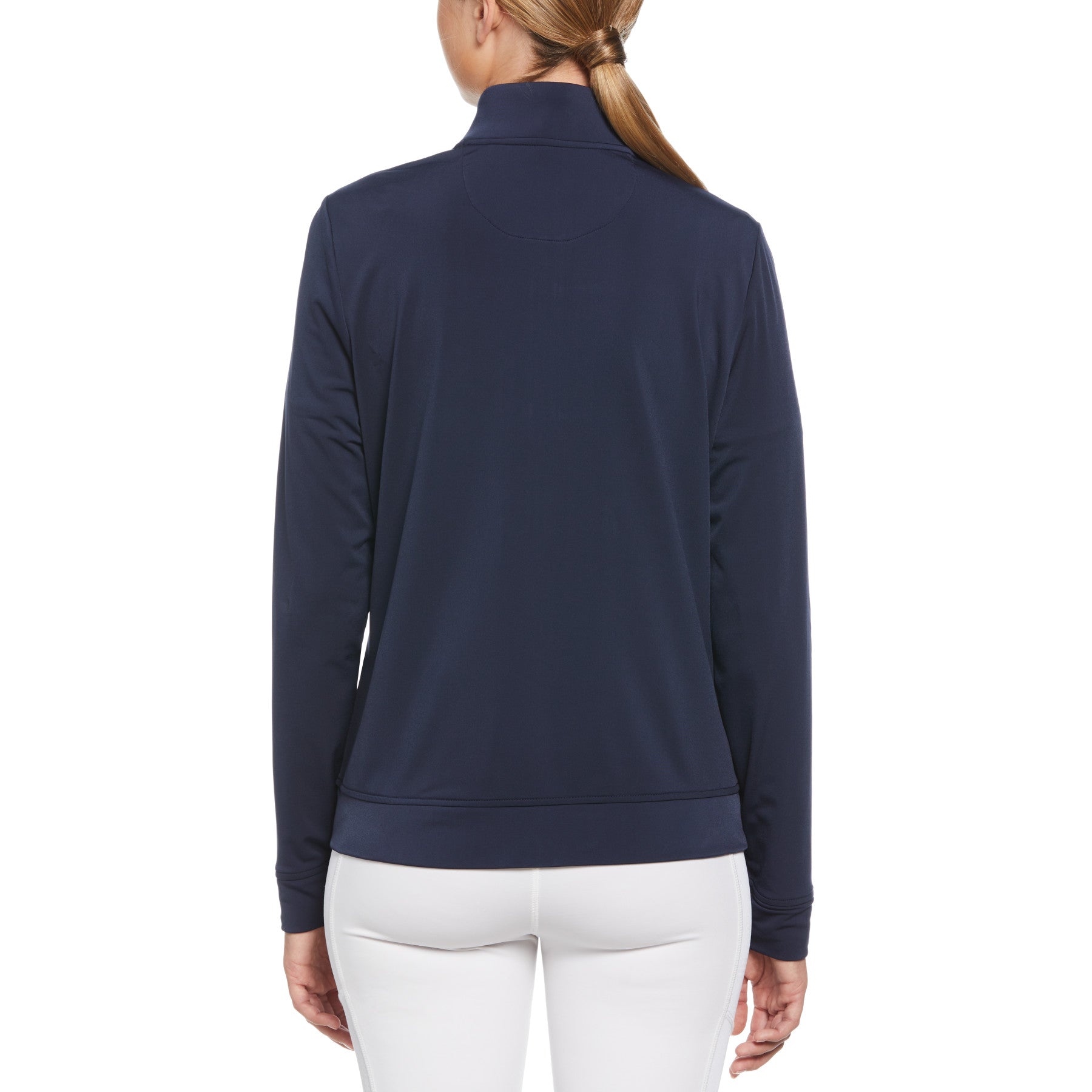 Original Penguin Women's Performance Track Style Tennis Jacket In Black Iris(Womens Performance Track Style Tennis Jacket Blue O1jsd002gg 417)