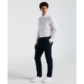 Original Penguin Slim Fit Chinos In Dark Sapphire(Flat Front Core Chino Pants Blue Opbb0022gp 413)