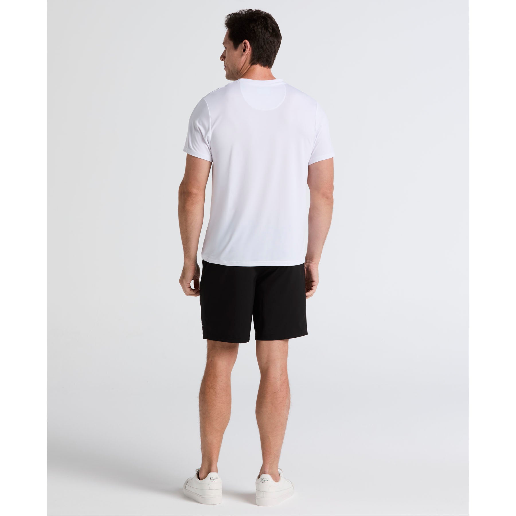 Original Penguin Performance Tennis Shorts In Caviar(Performance Solid Tennis Short Black Ogbsc0f5gg 001)