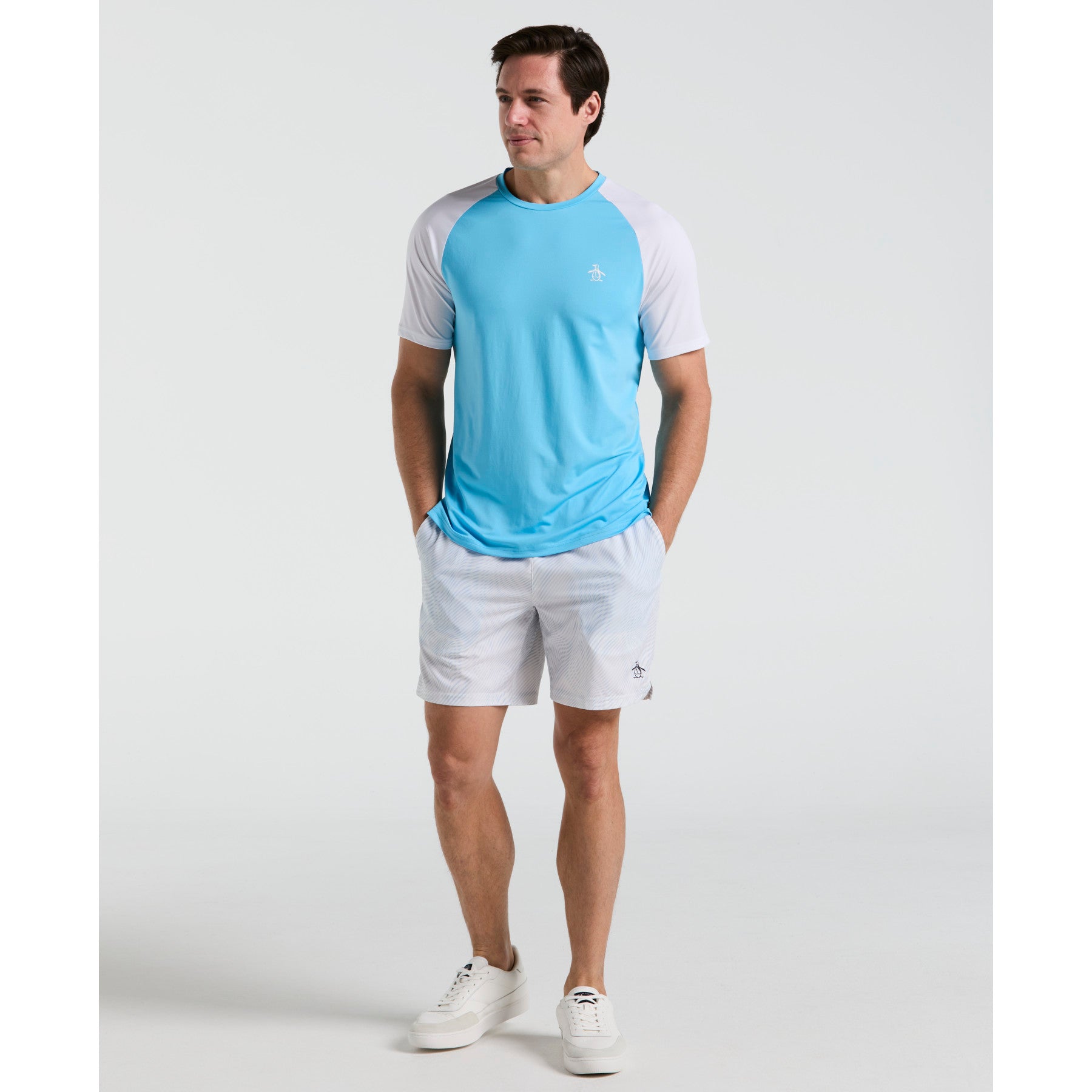 Original Penguin Performance 7" Tennis Shorts In Bright White(Performance 7 Tennis Shorts White O1bsf007gg 118)