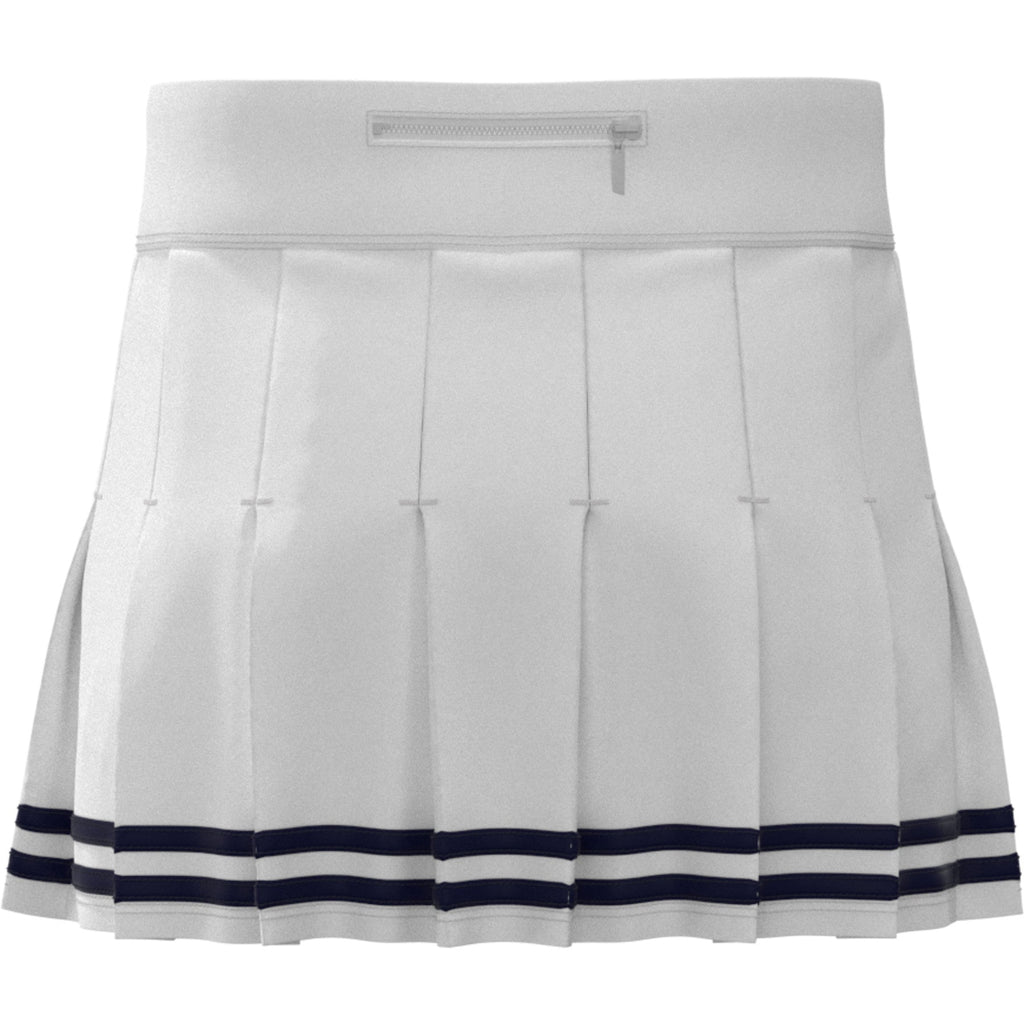 Original Penguin Women's 13" Contrast Hem Pleated Tennis Skort In Bright White(Womens Pleated Tennis Skort White Ogbsc0a6gg 118)