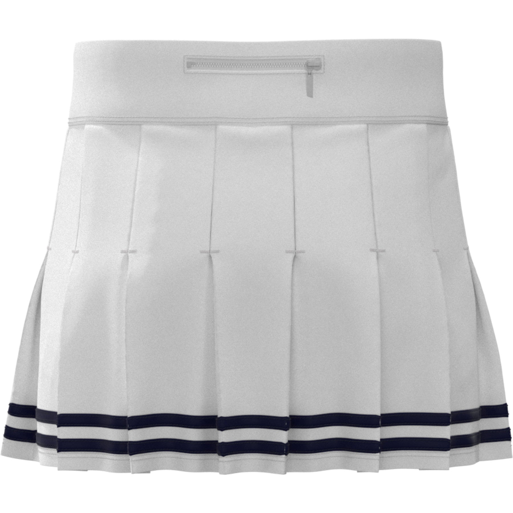 Original Penguin Women's 13" Contrast Hem Pleated Tennis Skort In Bright White(Womens Pleated Tennis Skort White Ogbsc0a6gg 118)