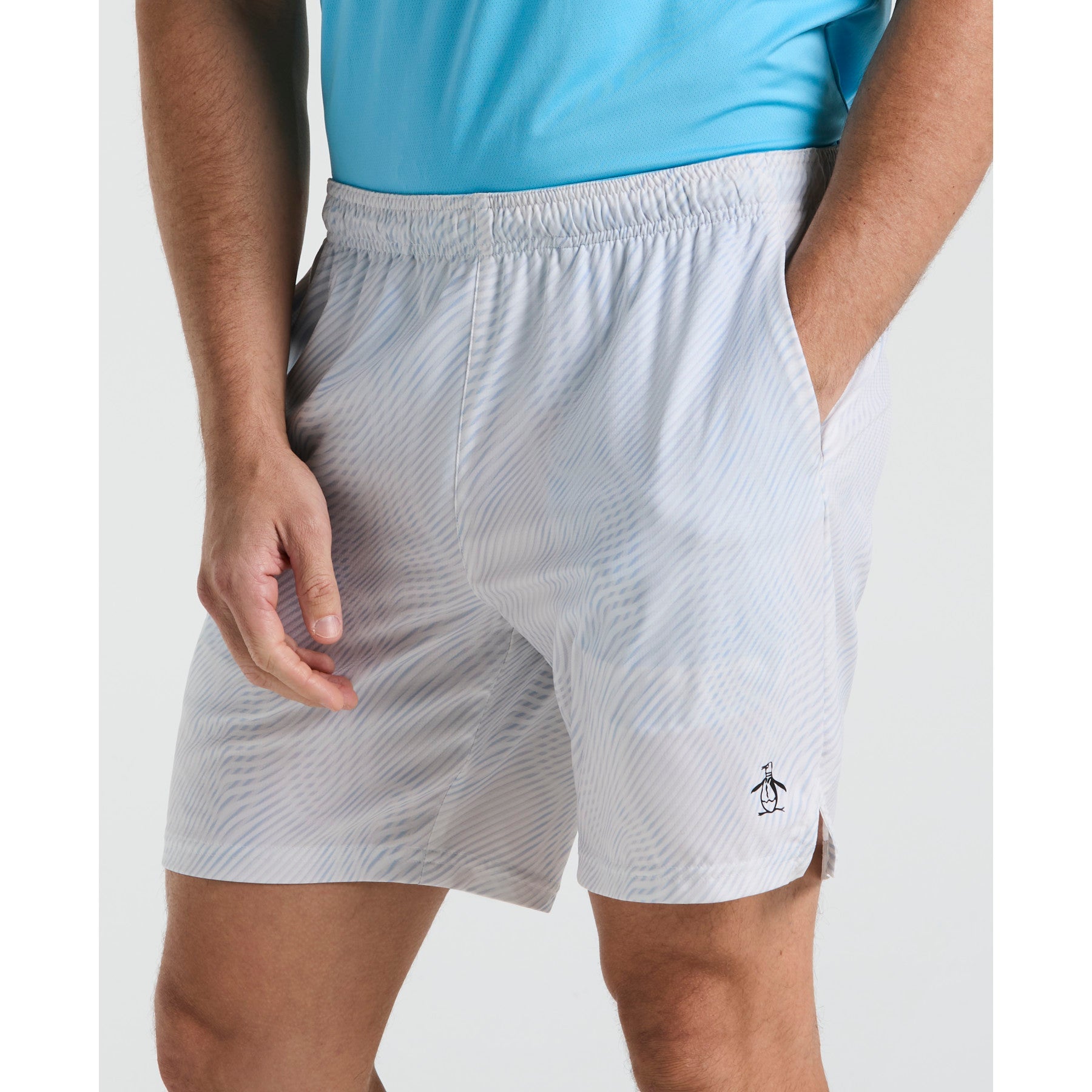 Original Penguin Performance 7" Tennis Shorts In Bright White(Performance 7 Tennis Shorts White O1bsf007gg 118)