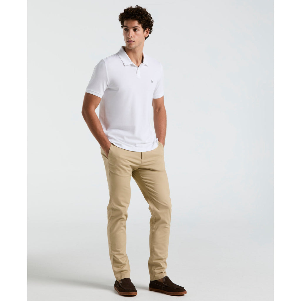 Original Penguin Daddy Pique Polo Shirt In Bright White(Daddy Pique Polo White Opkb0015gp 118)