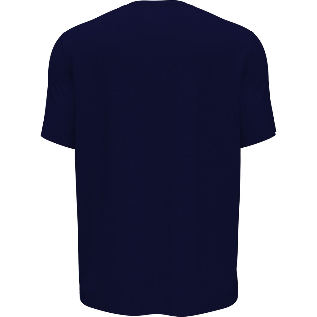 Original Penguin Performance Tennis T-Shirt In Black Iris(Crew Neck Tennis Shirt Blue Ogksb0n5gg 417)