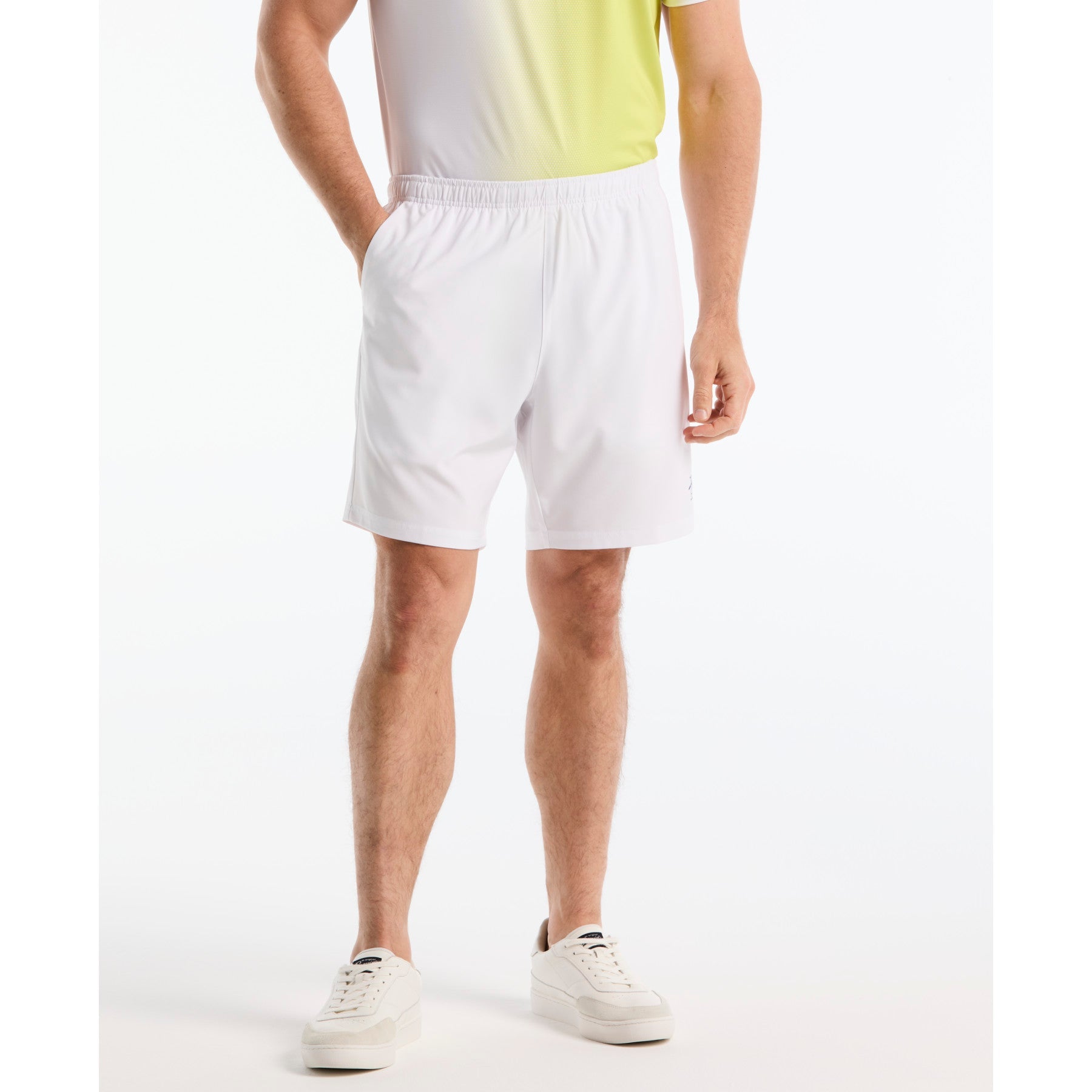 Original Penguin Performance Tennis Shorts In Bright White(Solid Tennis Shorts White Ogbsc0f5gg 118)