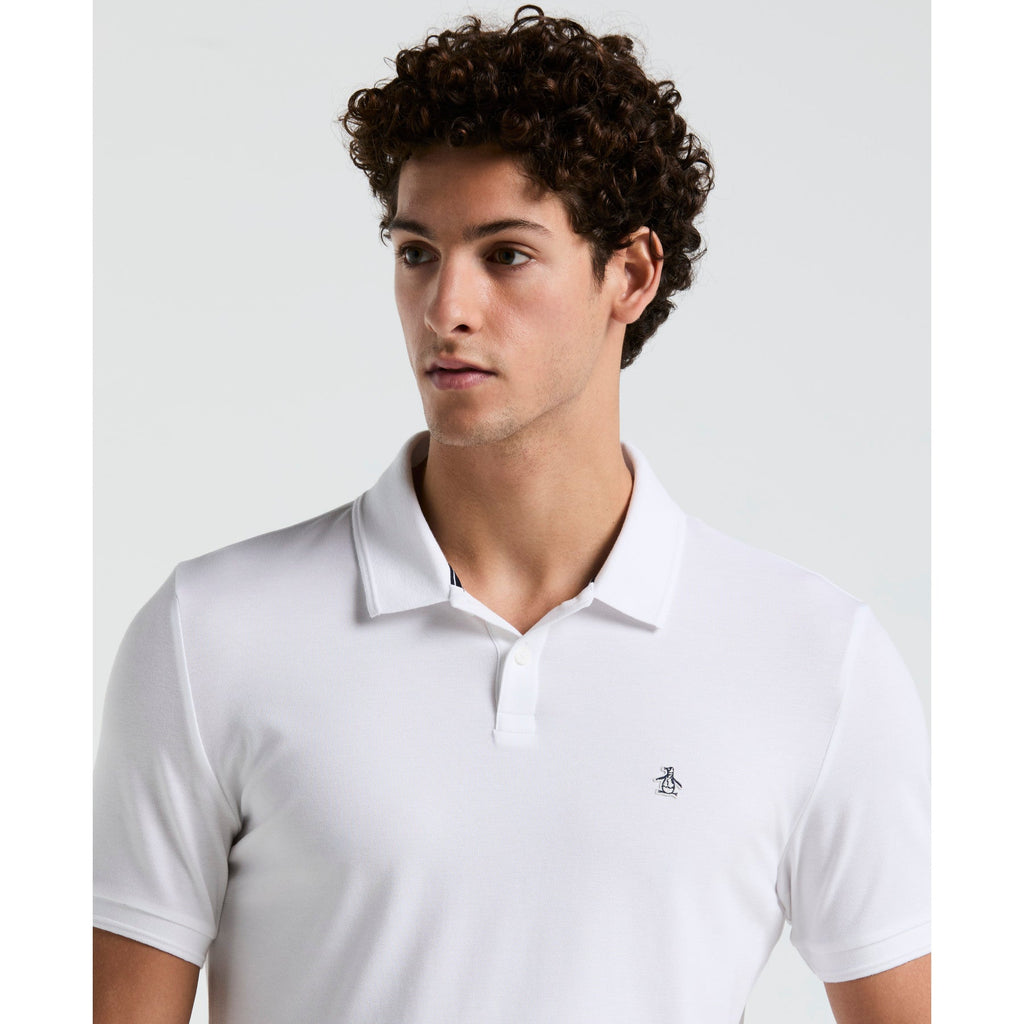Original Penguin Daddy Pique Polo Shirt In Bright White(Daddy Pique Polo White Opkb0015gp 118)
