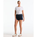 Original Penguin Women's Tennis Short With Striped Pete In Black Iris(Womens Tennis Short With Striped Pete Blue O1bsf012gg 417)