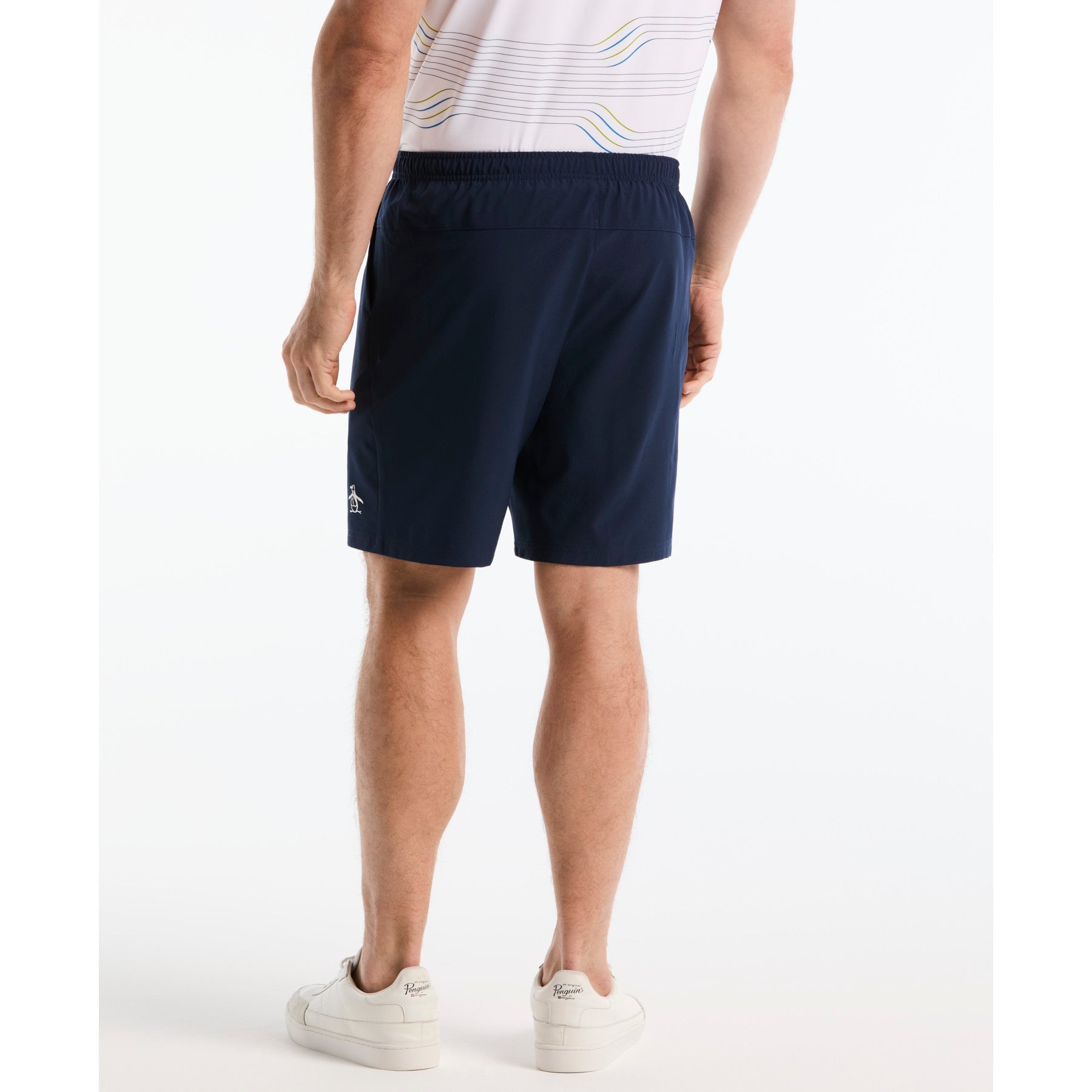 Original Penguin Performance Tennis Shorts In Black Iris(Performance Solid Tennis Short Blue Ogbsc0f5gg 417)