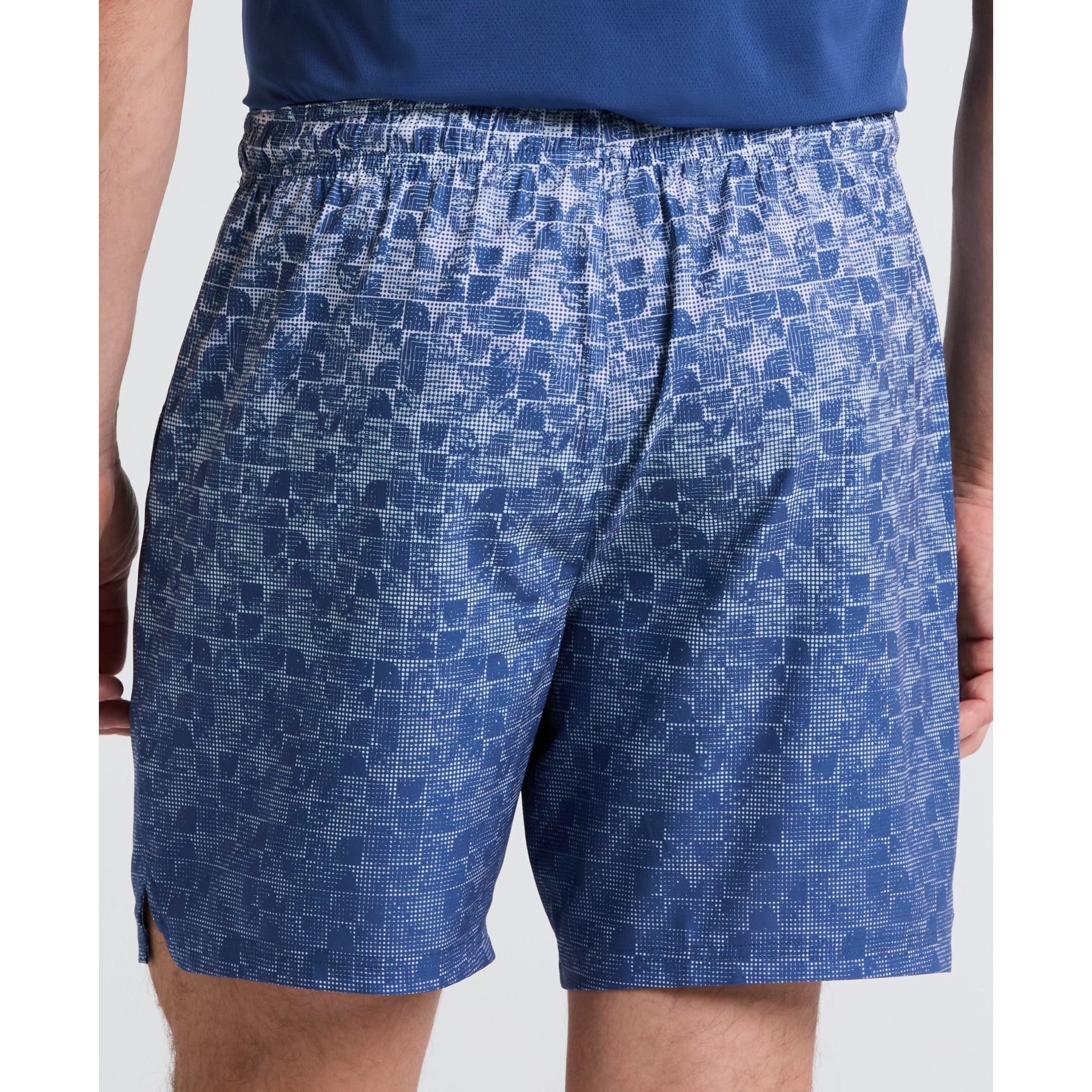 Original Penguin Graphic Print Performance Tennis Shorts In True Navy(Graphic Print Performance Tennis Shorts Blue O1bff001gg 416)