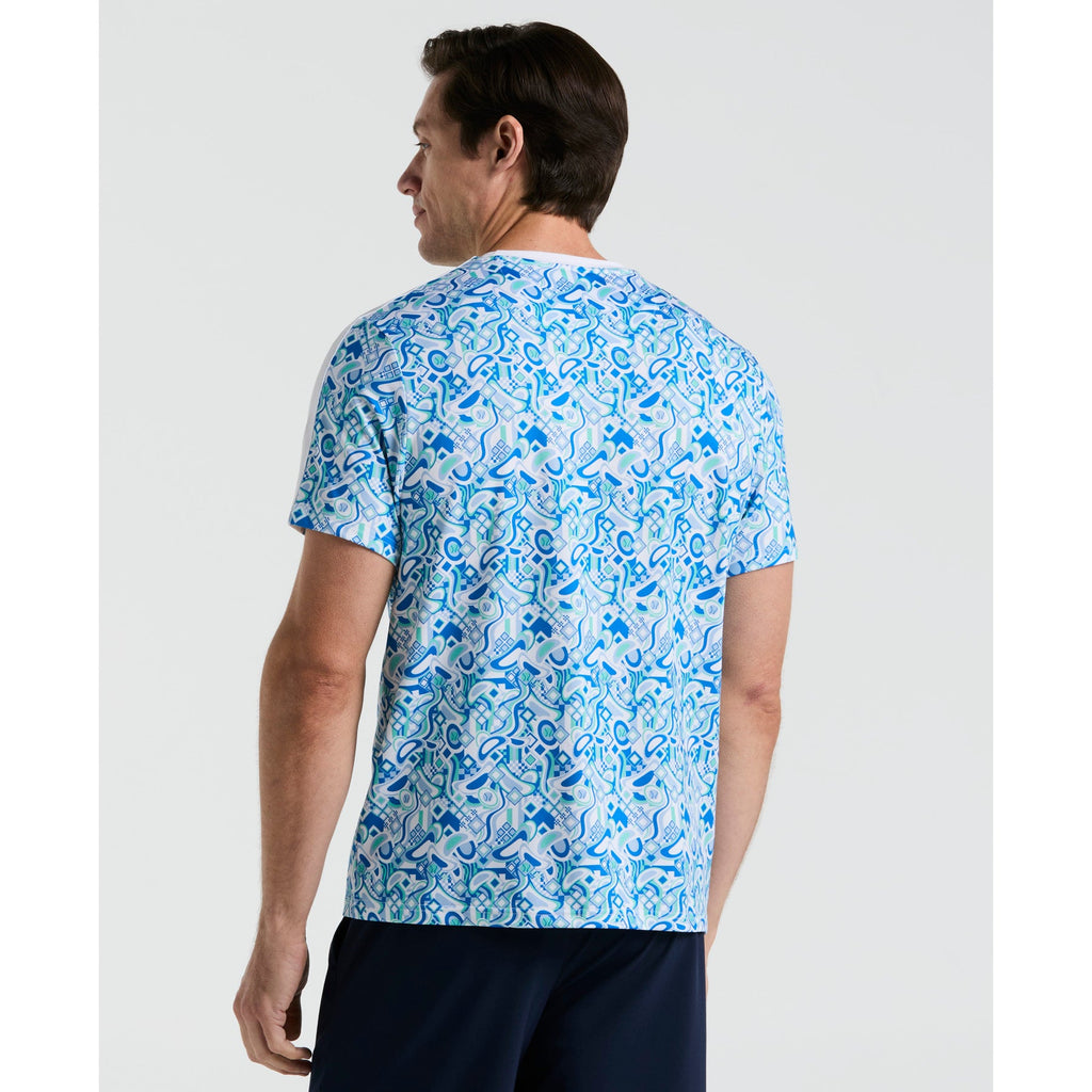 Original Penguin Performance Midcentury Tennis T-Shirt In Bright White(Performance Midcentury Tennis T Shirt White O1ksf002gg 118)