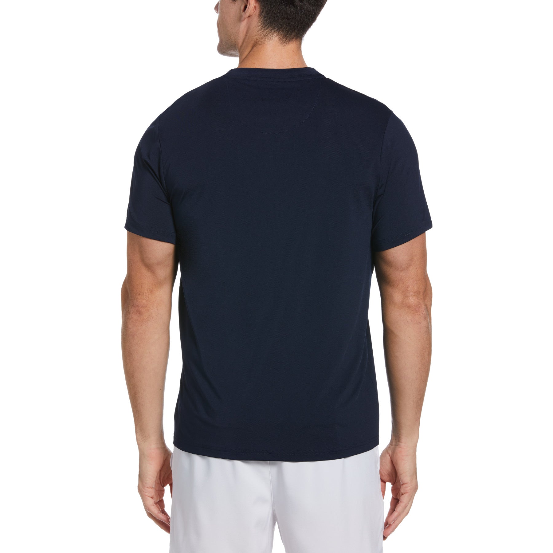 Original Penguin Performance Tennis T-Shirt In Black Iris(Crew Neck Tennis Shirt Blue Ogksb0n5gg 417)